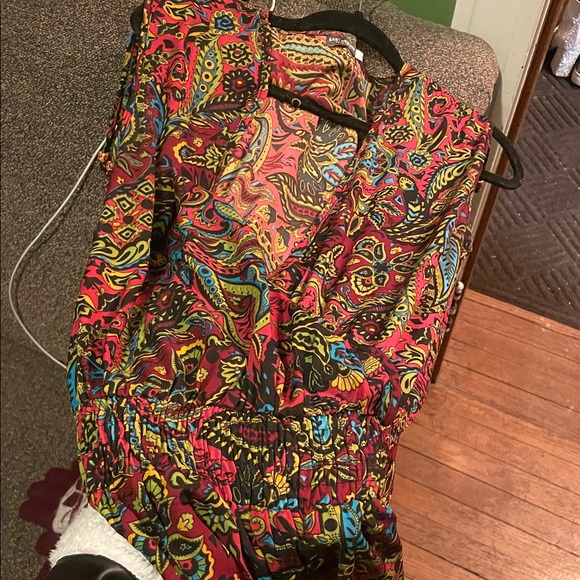 EARTHBOUND Vibrant Paisley Jumpsuit - Picture 6 of 6